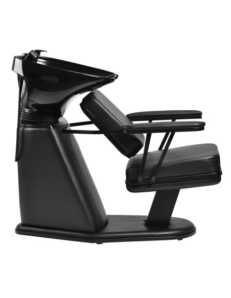 Gabbiano lavabo da parrucchiere Madrid nero