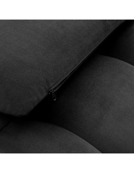 Poltrona per trattamenti ciglia Sillon Corona nera con base dorata