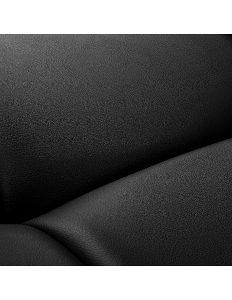 Poltrona per trattamenti ciglia Sillon Alba nera con base dorata