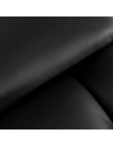 Poltrona per trattamenti ciglia Sillon Alba nera con base dorata