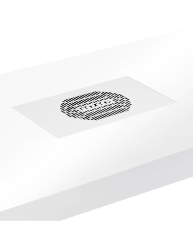 Tavolo cosmetico con aspiratore G031 bianco 