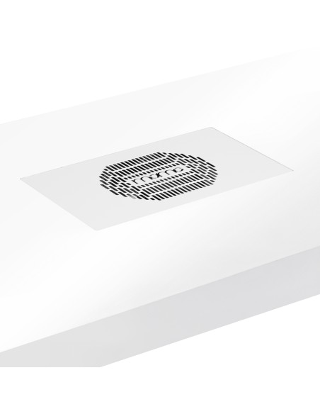 Tavolo cosmetico con aspiratore G031 bianco 