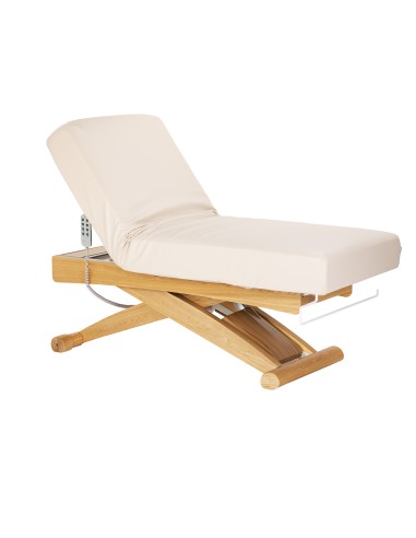 Lettino SPA Sillon Siesta color crema con base...
