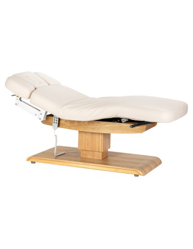 Lettino SPA Sillon Relax color crema con base...