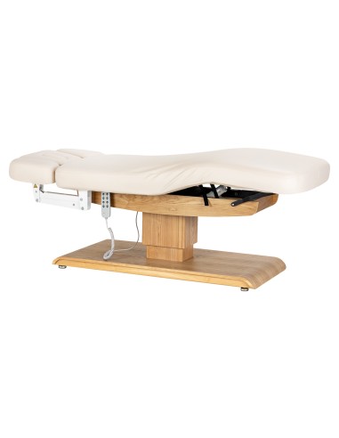 Lettino SPA Sillon Relax color crema con base...