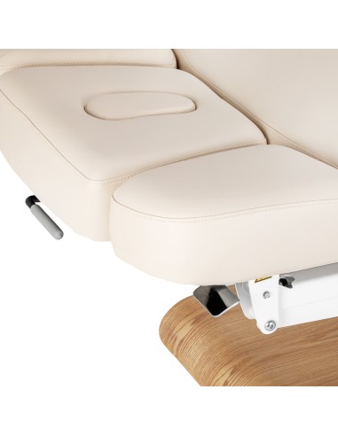 Lettino SPA Sillon Relax color crema con base...