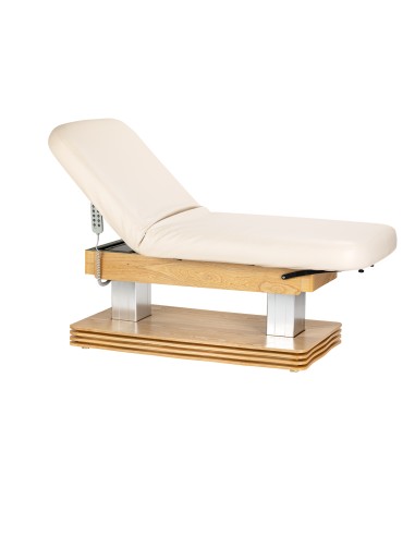 Lettino SPA Sillon Comfort color crema con base...