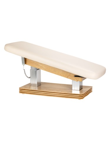 Lettino SPA Sillon Comfort color crema con base...