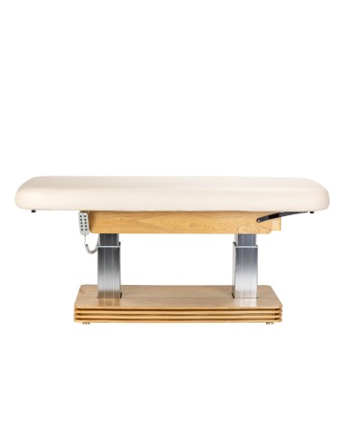 Lettino SPA Sillon Comfort color crema con base...