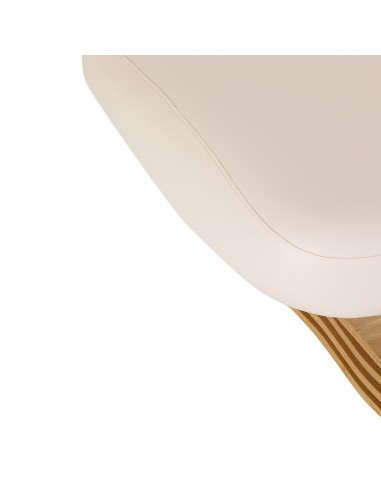 Lettino SPA Sillon Comfort color crema con base...