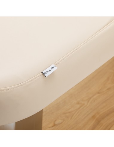 Lettino SPA Sillon Comfort color crema con base...