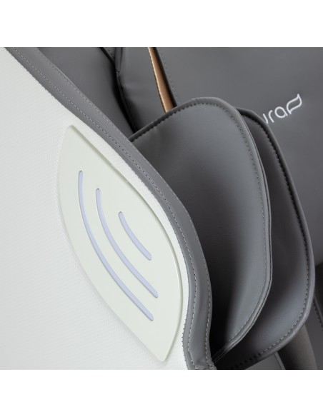 Poltrona massaggiante Sakura Maximus 809 3D bianco-grigio
