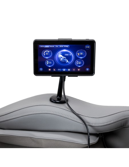 Poltrona massaggiante Sakura Maximus 809 3D bianco-grigio