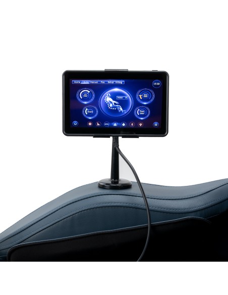 Poltrona massaggiante Sakura Maximus 809 3D grigio blu