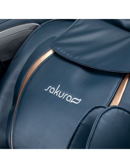 Poltrona massaggiante Sakura Maximus 809 3D grigio blu