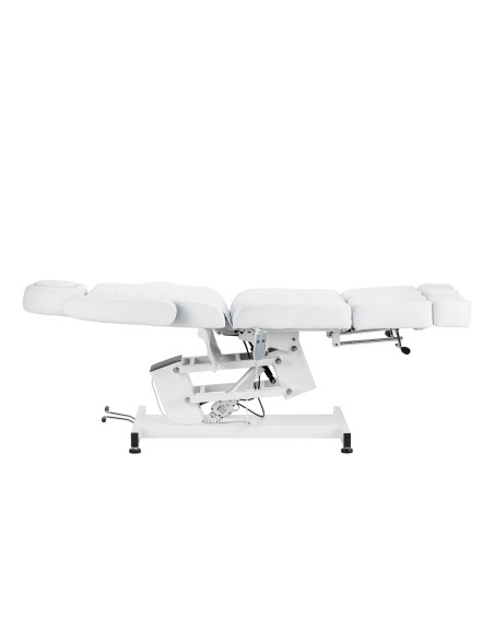 Poltrona elettrica per pedicure Azzurro 706 1 motore bianca