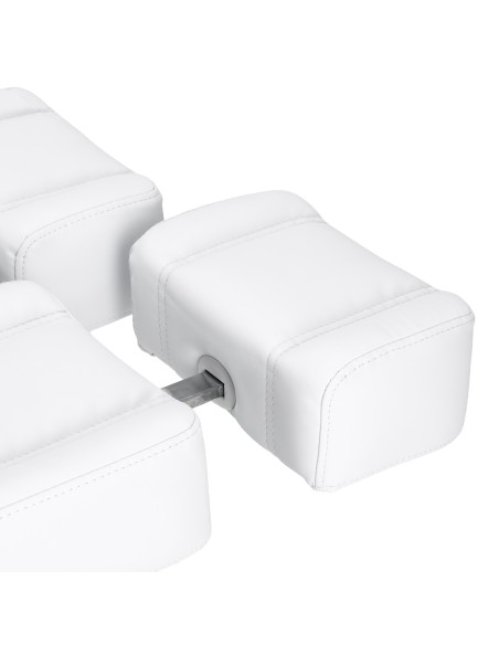 Poltrona elettrica per pedicure Azzurro 706 1 motore bianca