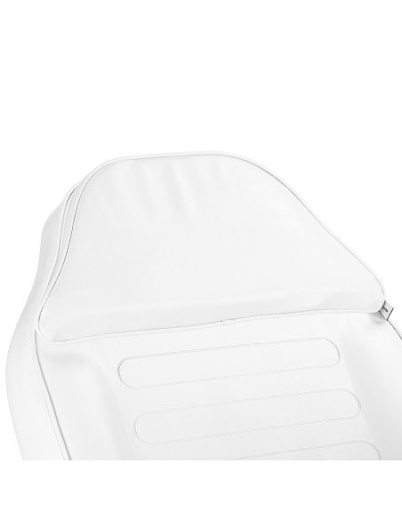 Poltrona da salone idraulica Sillon A 210DH con base a dondolo bianca