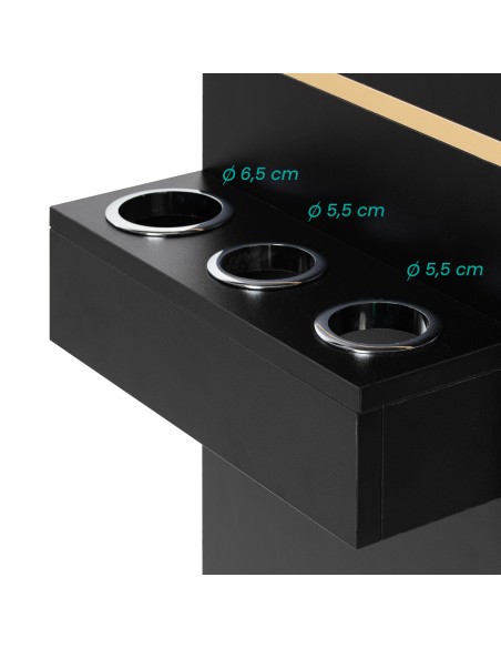 Postazione da parrucchiere TOTEM GOLD