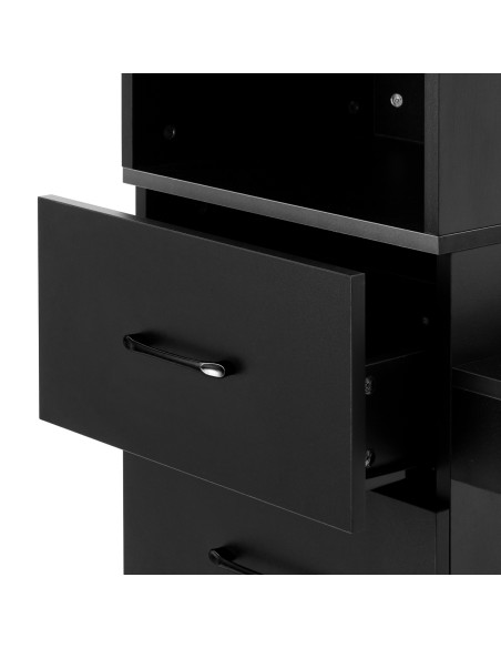 Postazione da parrucchiere TOTEM BLACK