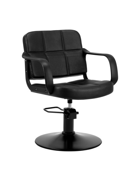 Poltrona da parrucchiere Hair System Komodo nera