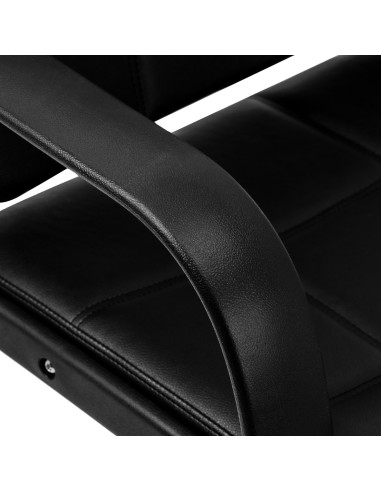 Poltrona da parrucchiere Hair System Komodo nera