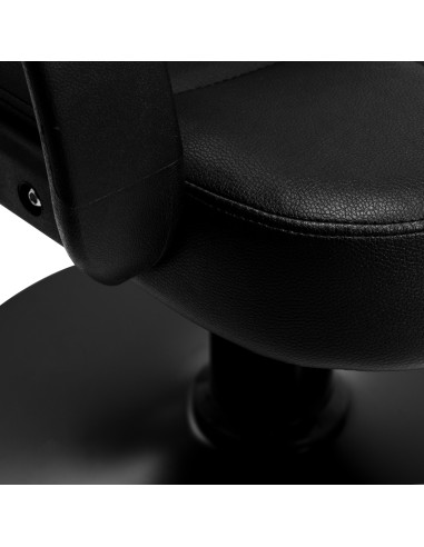 Poltrona da parrucchiere Hair System Komodo nera
