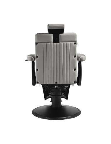 Gabbiano Poltrona da barbiere Levi grigia con...