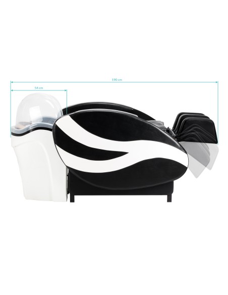 Postazione lavatesta con lettino Gabbiano Head Spa Sea 501 