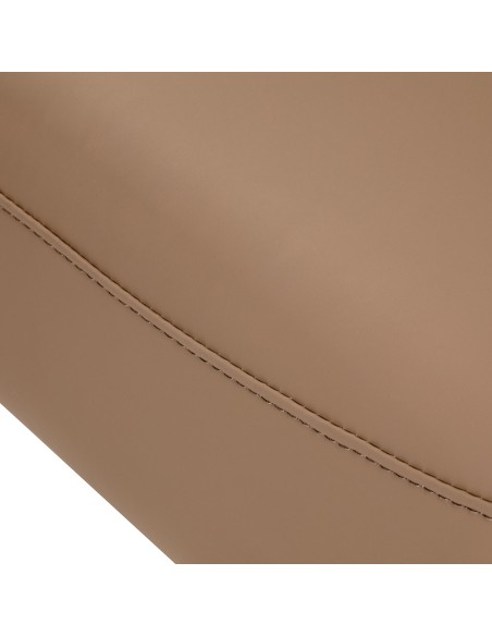 Poltrona da parrucchiere Omega Aurora marrone chiaro 