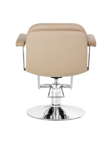 Poltrona da parrucchiere Omega Astra beige 