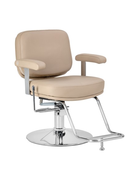 Poltrona da parrucchiere Omega Astra Plus beige