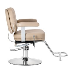 Poltrona da parrucchiere Omega Astra Plus beige 2