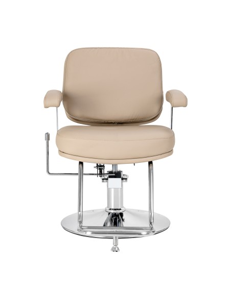 Poltrona da parrucchiere Omega Astra Plus beige