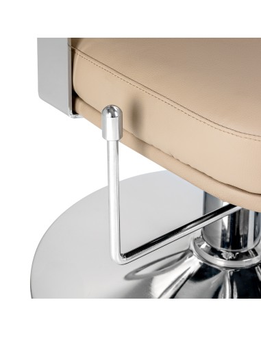Poltrona da parrucchiere Omega Astra Plus beige