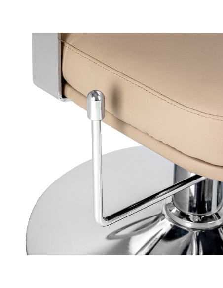 Poltrona da parrucchiere Omega Astra Plus beige