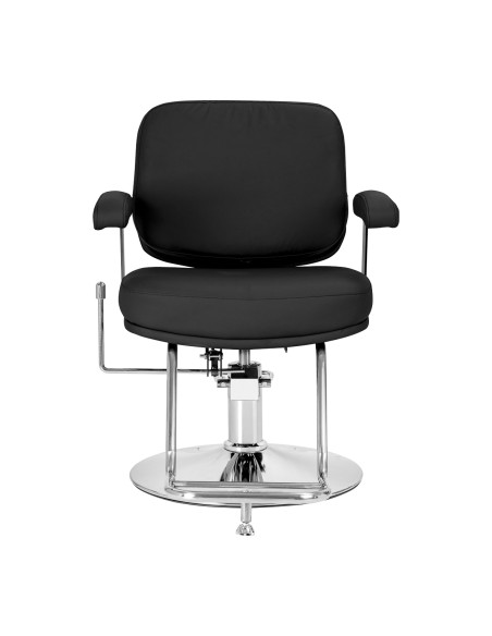 Poltrona da parrucchiere Omega Astra Plus nera