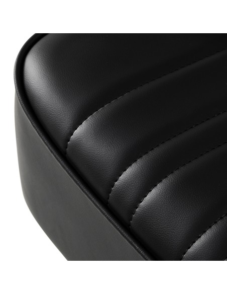 Poltrona da parrucchiere Omega Luna nera 