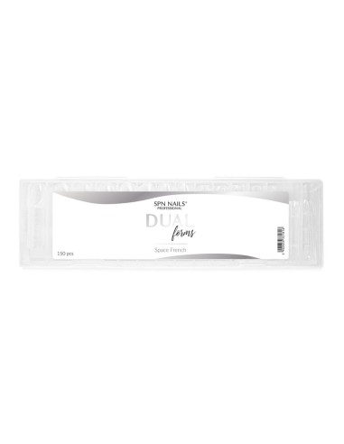 Dual Form Space French Square 150pz. SPN Nails