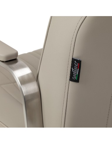 Poltrona da parrucchiere Gabbiano Acri beige