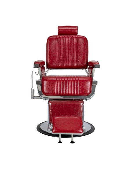 Poltrona da parrucchiere Gabianno Royal X rossa