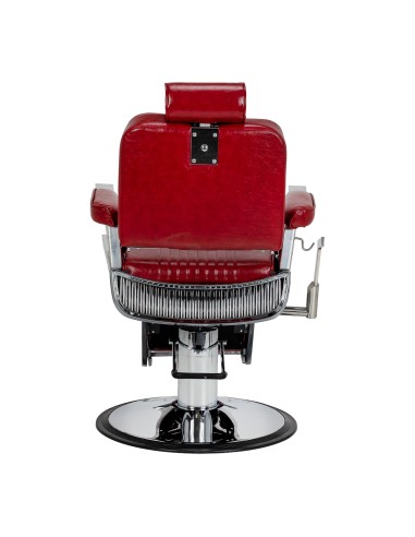 Poltrona da parrucchiere Gabianno Royal X rossa