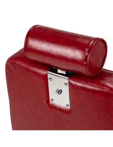 Poltrona da parrucchiere Gabianno Royal X rossa