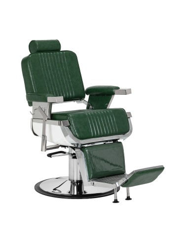 Poltrona da parrucchiere Gabianno Royal X verde