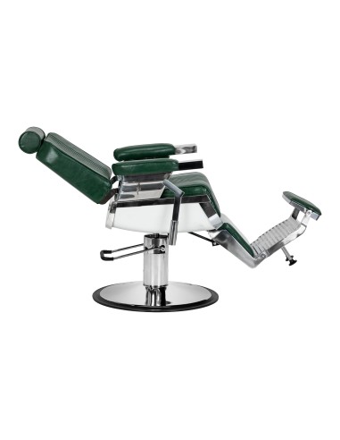 Poltrona da parrucchiere Gabianno Royal X verde