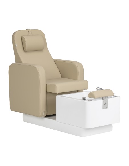 Poltrona da salone SPA per pedicure Sillon Elysia beige