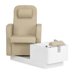 Poltrona da salone SPA per pedicure Sillon Elysia beige 2