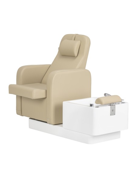 Poltrona da salone SPA per pedicure Sillon Elysia beige