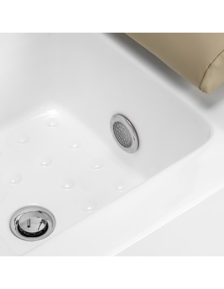 Poltrona da salone SPA per pedicure Sillon Elysia beige