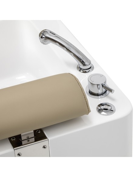 Poltrona da salone SPA per pedicure Sillon Elysia beige